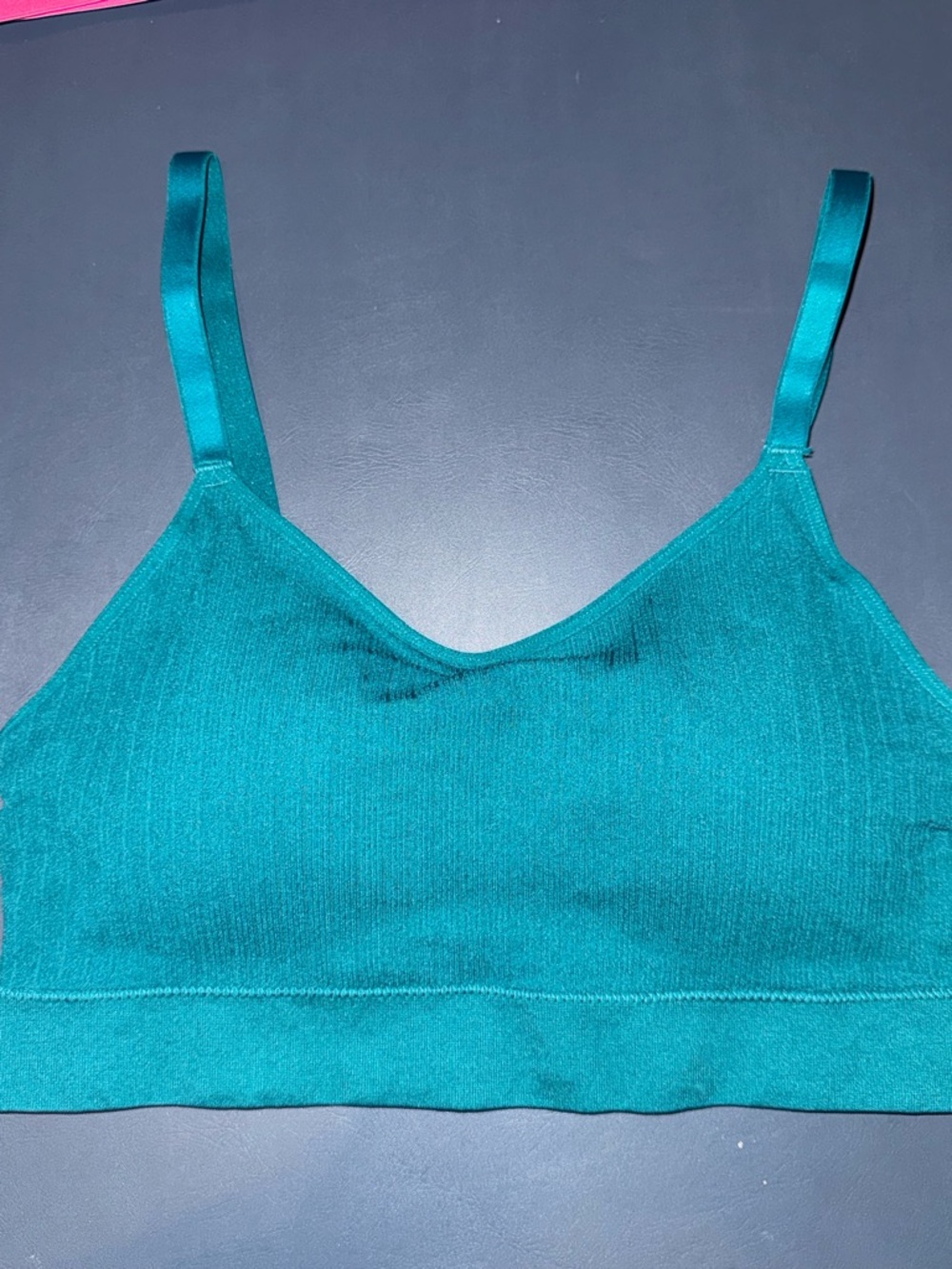 2 pcs Auden Teal Ribbed Stretch Bralette